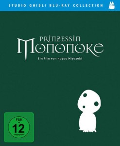 Deutsches Cover der Prinzessin Mononoke-Blu-ray.